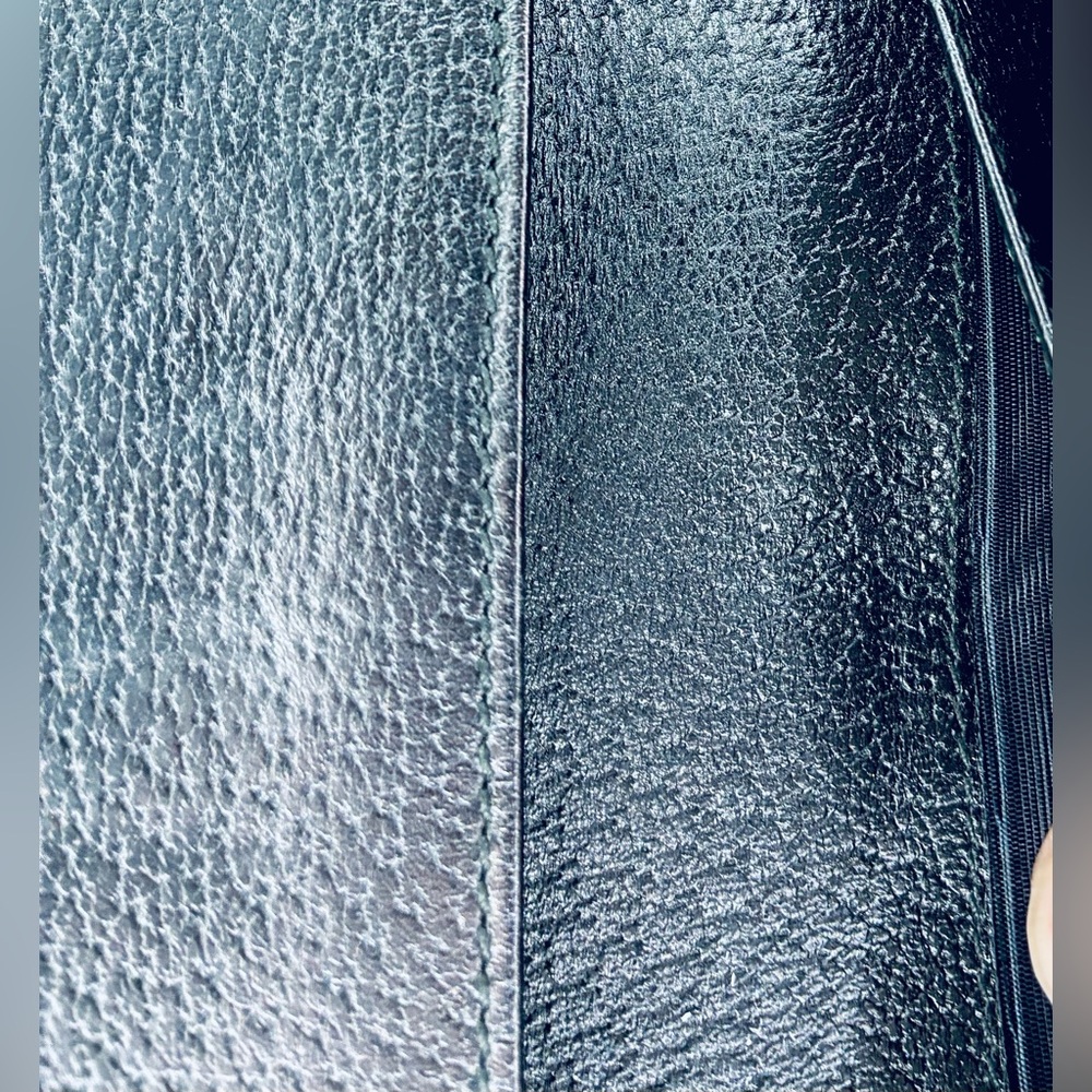 Gucci Black GG Canvas and Leather Princy Flap Continental Wallet Sherry Line bow - Picture 6 of 8